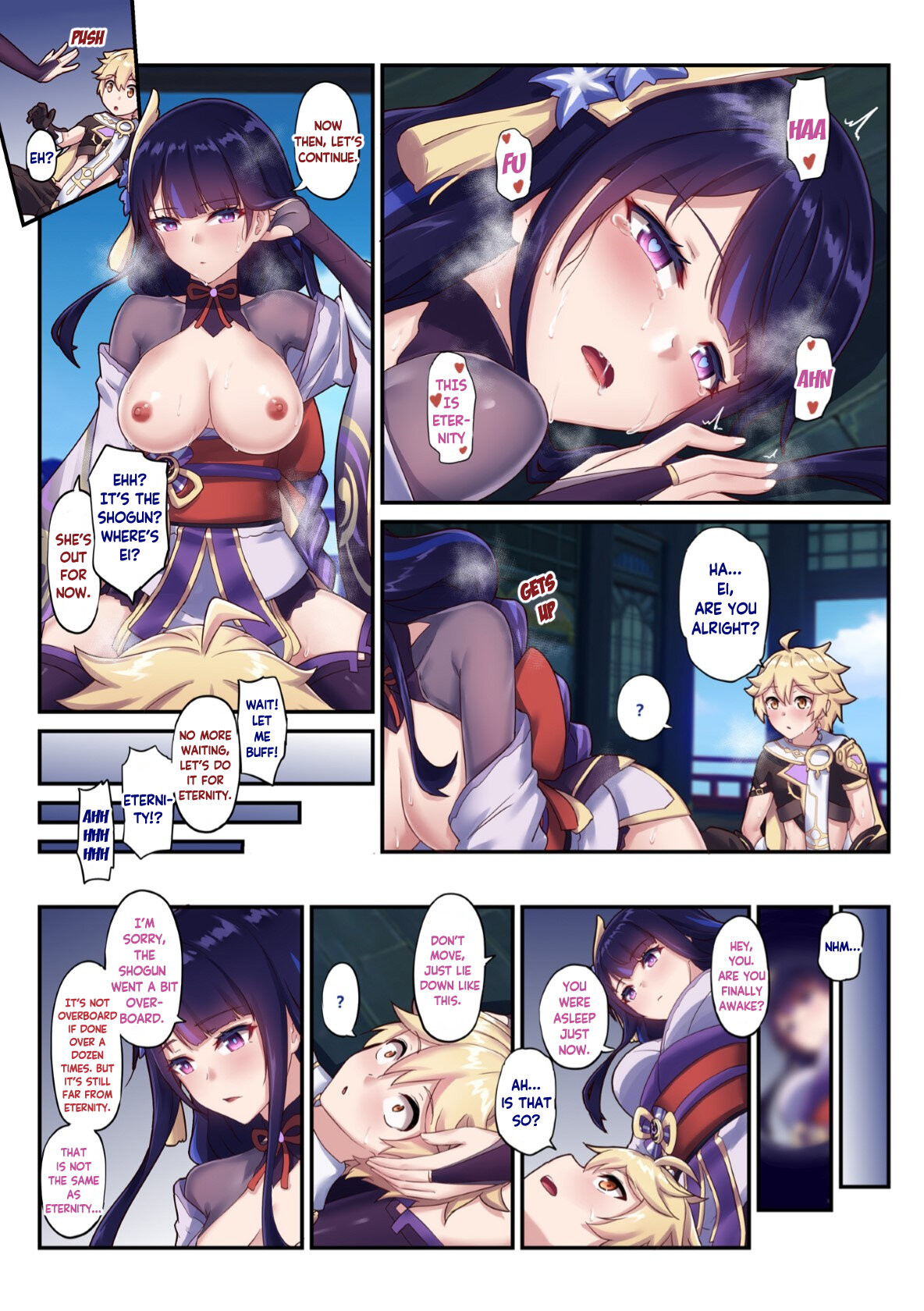 Hentai Manga Comic-The Inexperienced Raiden Shogun-Read-24